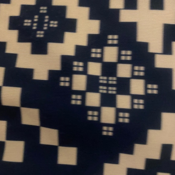 NBW - Blue Aztec Reversible Style Bikini - Picture 3 of 3